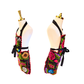 Kids Embroidered Black Multicolor Apron