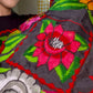Kid's Black Mexican Embroidery Apron