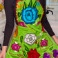 Green/Verde Mexican Embroidery Apron