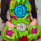 Green/Verde Mexican Embroidery Apron