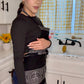 Black and Gray pattern Apron 🤠