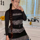 Black and Gray pattern Apron 🤠