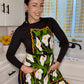 Alcatraz/Calla Lilly Mexican Embroidery Apron