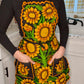 Sunflower Mexican Embroidery Apron