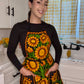 Sunflower Mexican Embroidery Apron