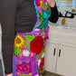 Purple/Morado Mexican Embroidery Apron