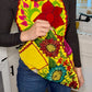 Yellow Mexican Embroidery Apron