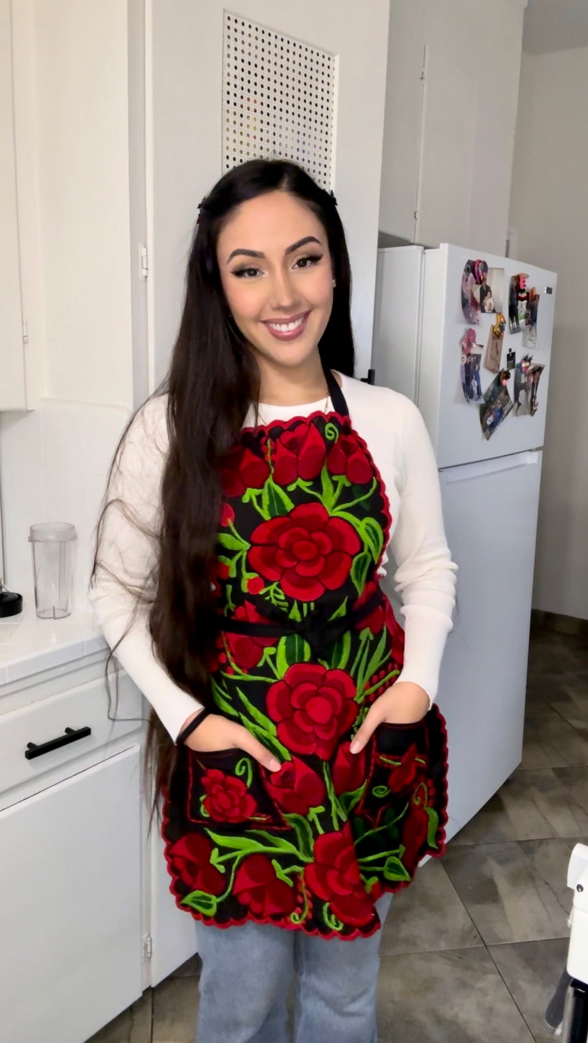 Rosas🌹 Mexican Embroidery Apron