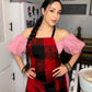 Red and Black pattern Apron 🤠